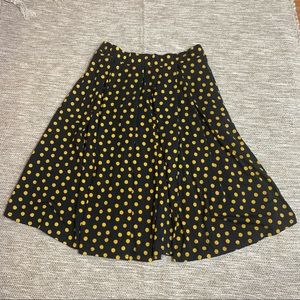 Polka dot LuLaRoe Madison skirt